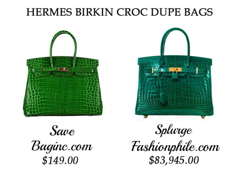 The Hermes Birkin Bag Dupes Same Style, Less Money