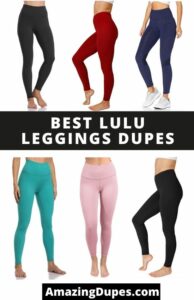 Experience Comfort and Style with Lululemon Leggings Dupes on Dhgate!