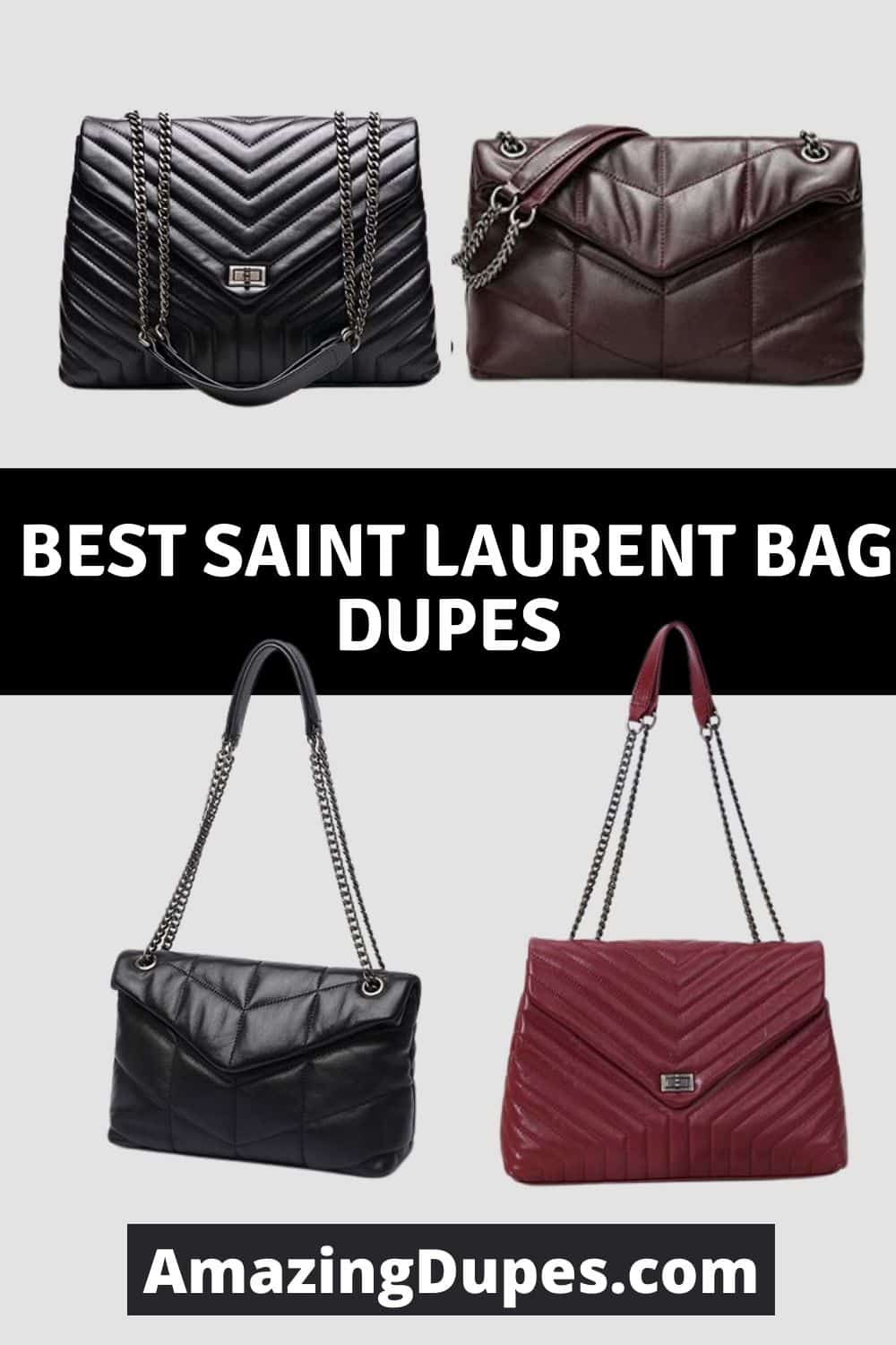 Stylish Saint Laurent Dupes and YSL LookAlikes