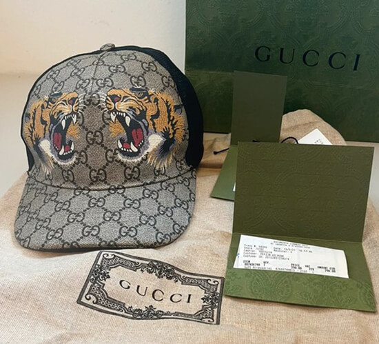 Get the Designer Look with Gucci Dupe Baseball Cap Starting at $13!