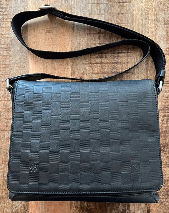 REVIEWING A FAKE LOUIS VUITTON CROSSBODY DAMIER BAG FROM DHGATE