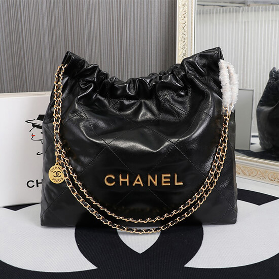 Replica Chanel 22 Bag Light Grey