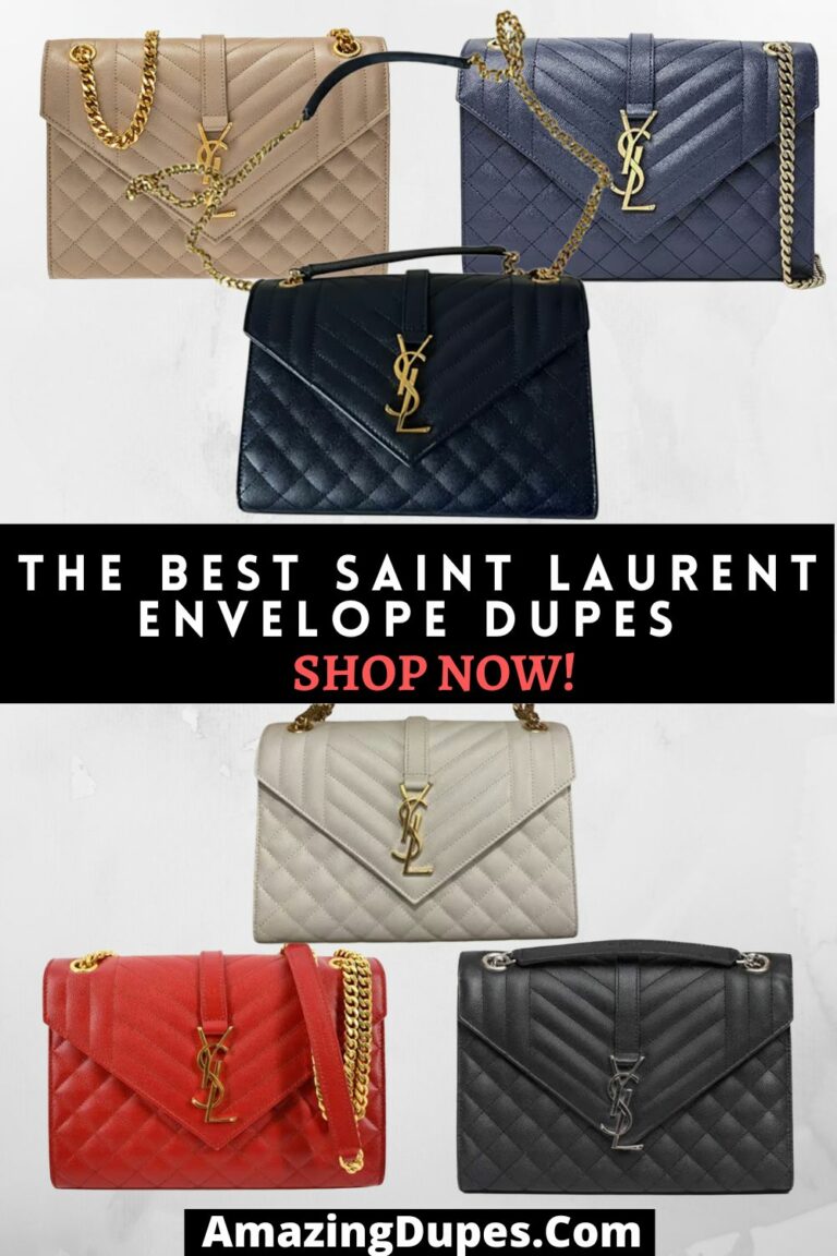 Add Elegance to Your Wardrobe with the Best YSL Dupe Bag!